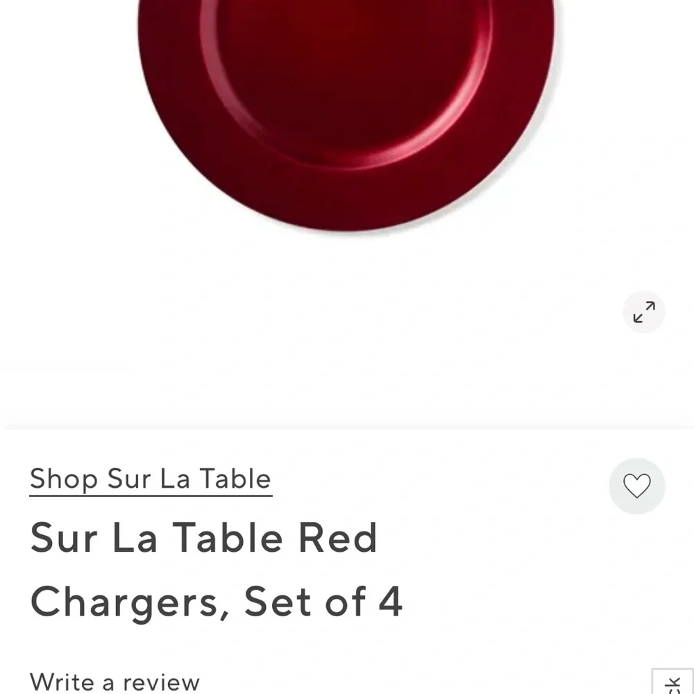 Sur La Table Italy Red Dinnerware Set | 12pc Plates + Bowls Excellent Condition